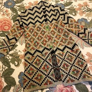 Bohemian/Aztec style long cardigan. ✨💕